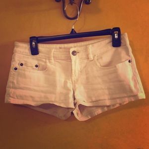 White shorts